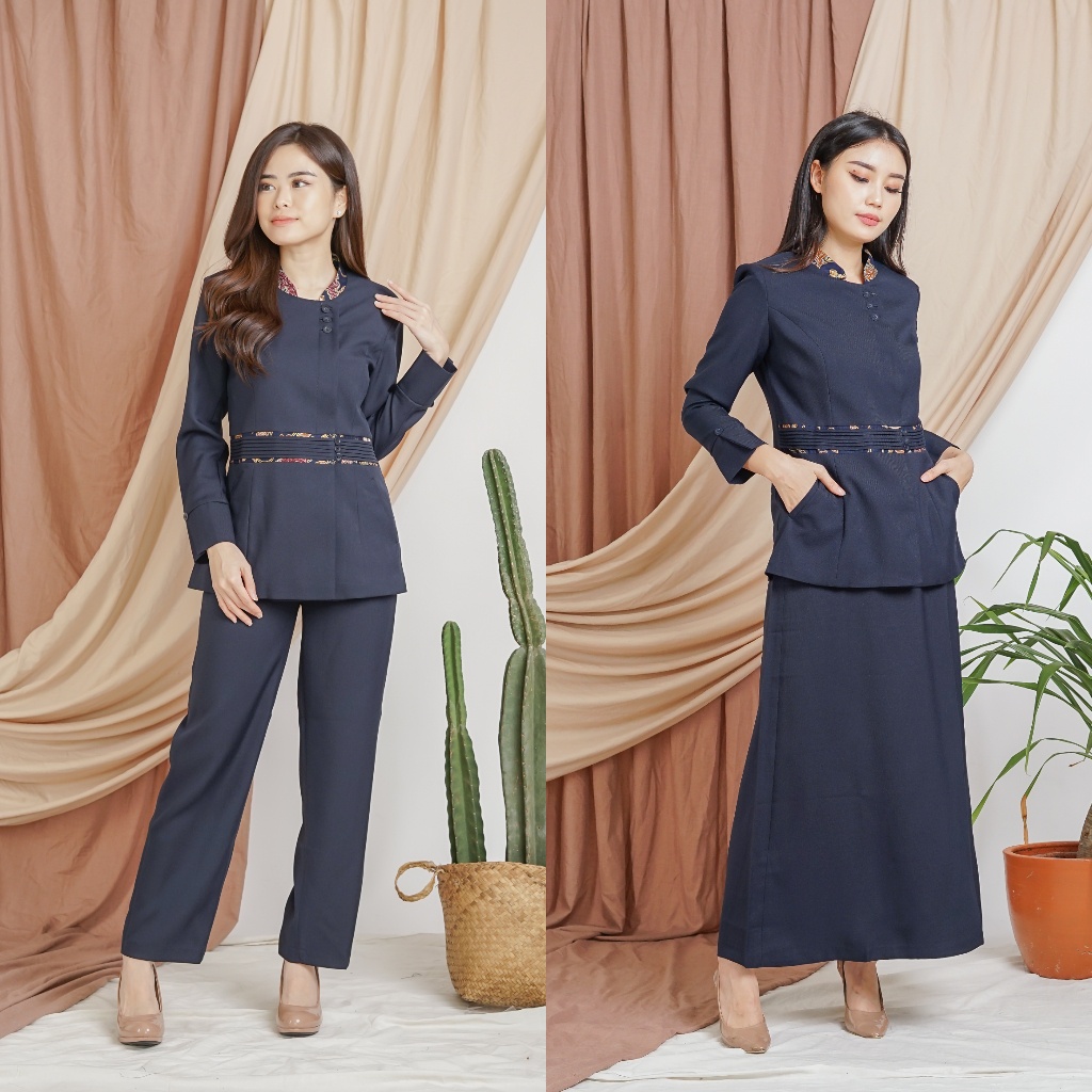 Seragam pemda wanita / Baju pdh pemda / Baju dinas pemda pns / Baju khaki pns wanita / Seragam asn w