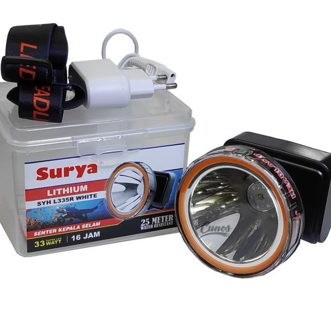 Senter Kepala Selam 33 Watt Surya L335R