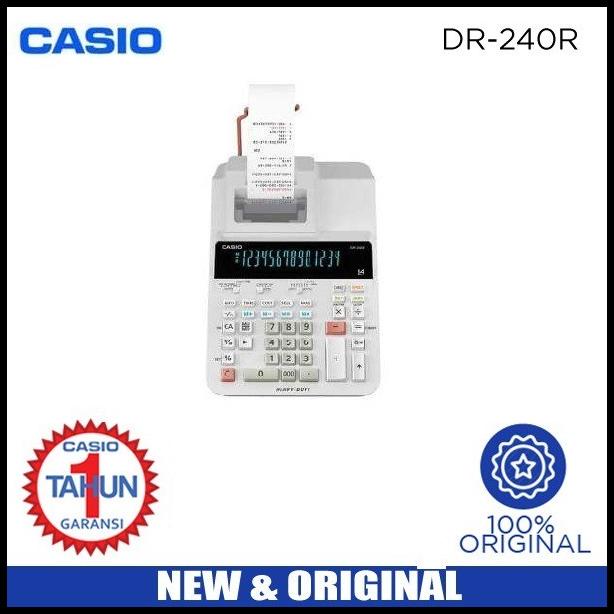 

Kalkulator Casio Printing Dr-240R (Calculator Original Asli Dr 240 R)