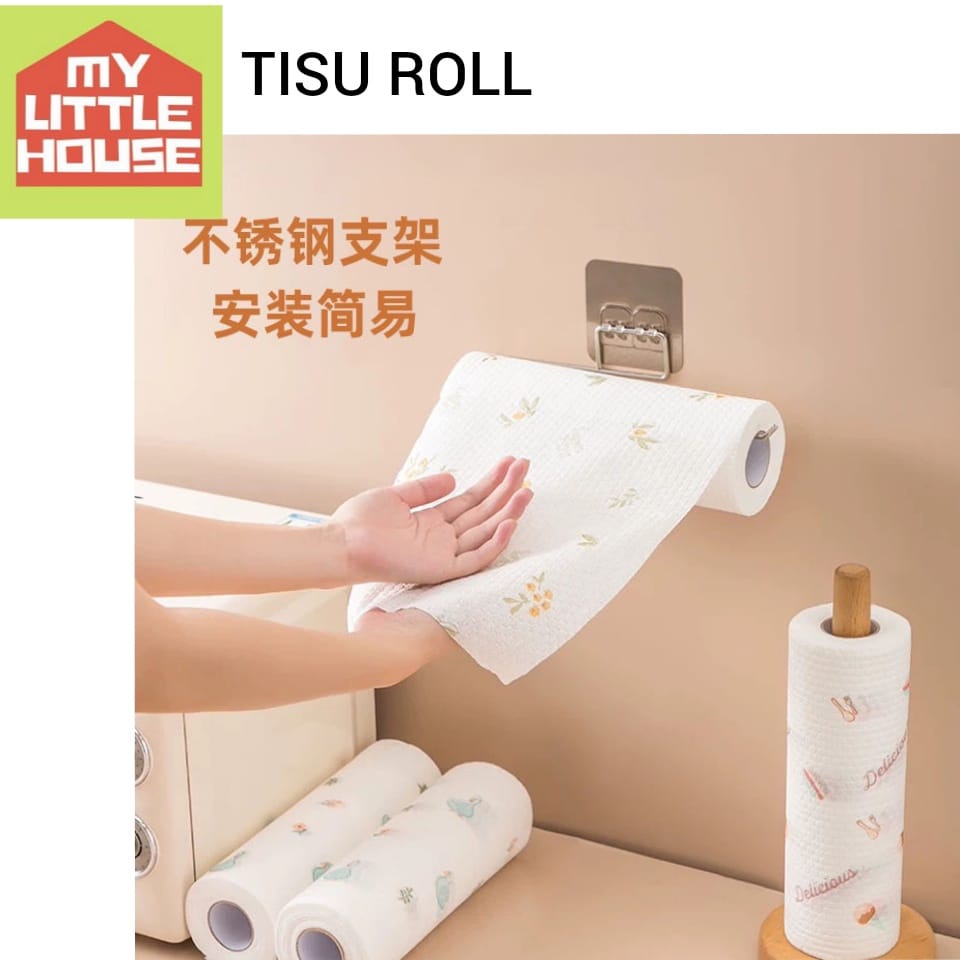 TISSUE ROLL serbaguna Tissue karakter motif lucu tisu gulung