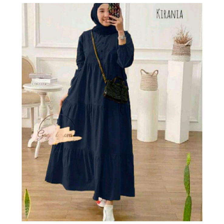 RILLO - Kirania Midi Dress Jumbo / Gamis Jumbo