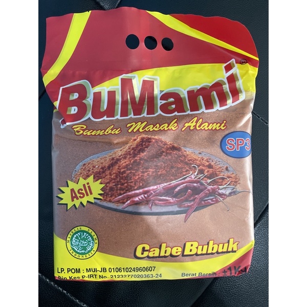 

BUMAMI CABE BUBUK PEDAS (BUMBU SUPER PEDAS) 1kg