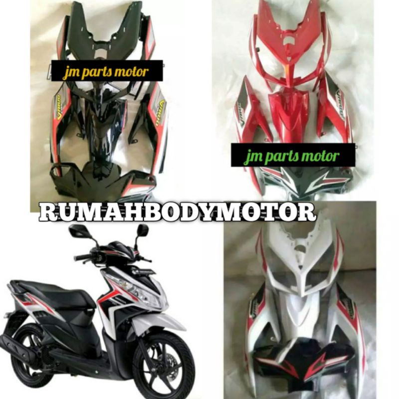 Jual HONDA VARIO 110 TECNO KARBU/LAMA CBS COVER BODY FULL HALUS VARIO