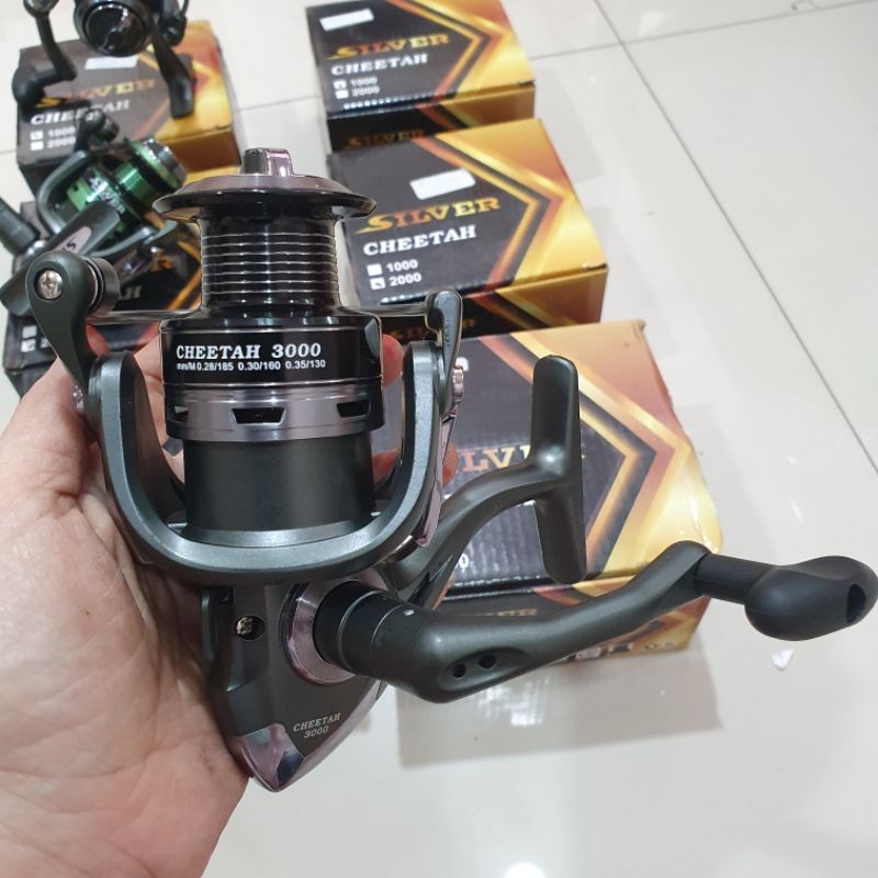 REEL SILVER CHEETAH 1000 2000 3000, 10 ballbearing