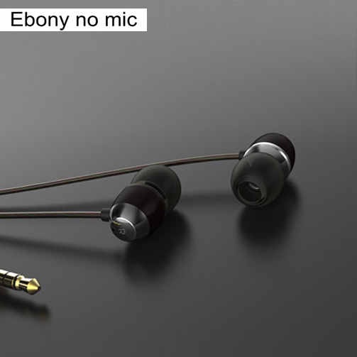 Vjjb K4 / k4s Earphone In-Ear super Bass Bahan Kayu Ebony