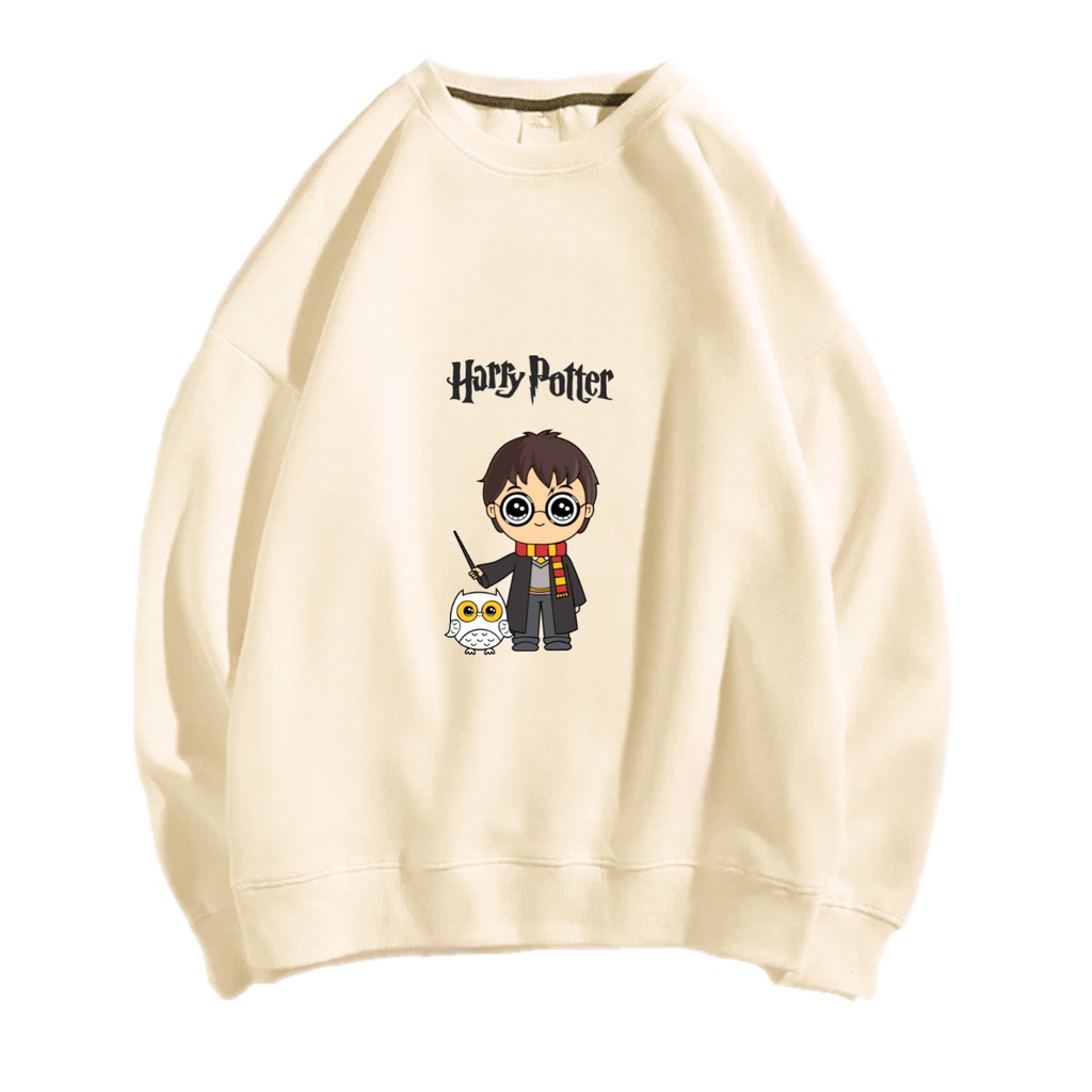 HARRY POTTER SWEATER SWITER CREWNECK PRIA WANITA OVERSIZE Size M-XXL ANAIRA