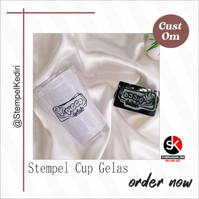 

STEMPEL GELAS CUP, SABLON CUP, SATU PAKET LEBIH HEMAT