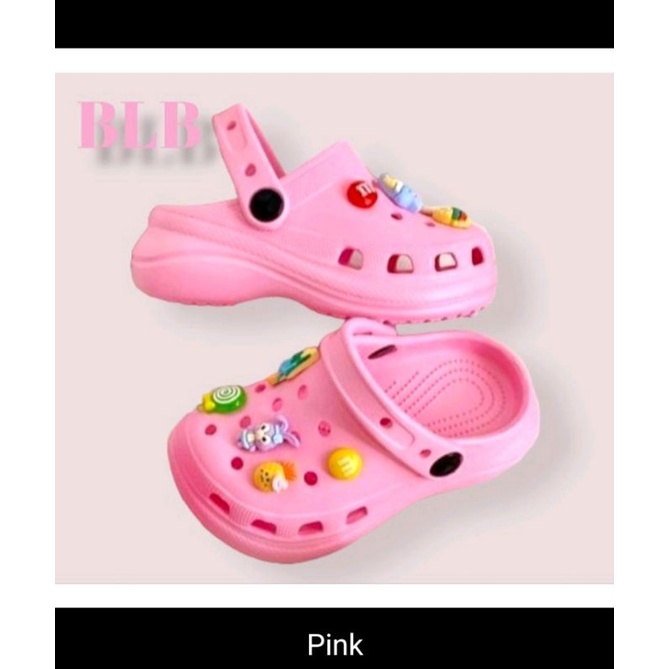 12.12 sale || Sandal Anak Perempuan sendal anak perempuan tali belakang Import sandal selop anak D-55