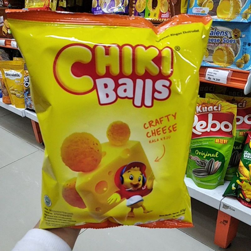 

chiki balls rasa keju 55g