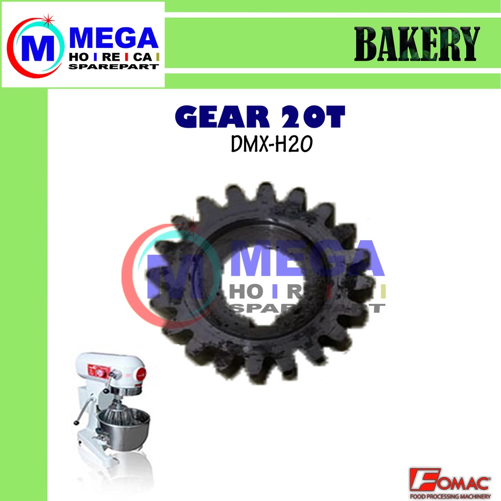 DMX-H20 Sparepart Gear 20T Mixer Fomac