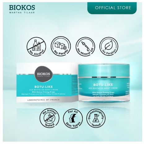 Biokos Botulike Age Revitalize Night Cream 30gr