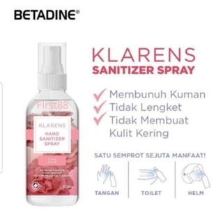 Image of Hand Sanitizer Spray Klarens 60ml