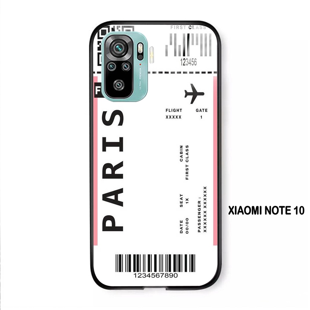 Softcase Kaca XIAOMI REDMI NOTE 10  - Case Handphone XIAOMI REDMI NOTE 10 [T62]