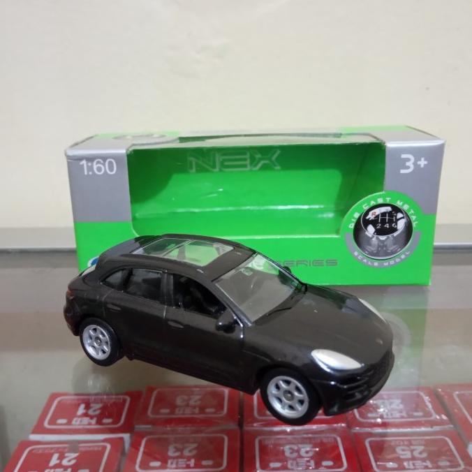 Diecast Porsche Macan Turbo Miniatur Mobil Sport Welly 60 Murah