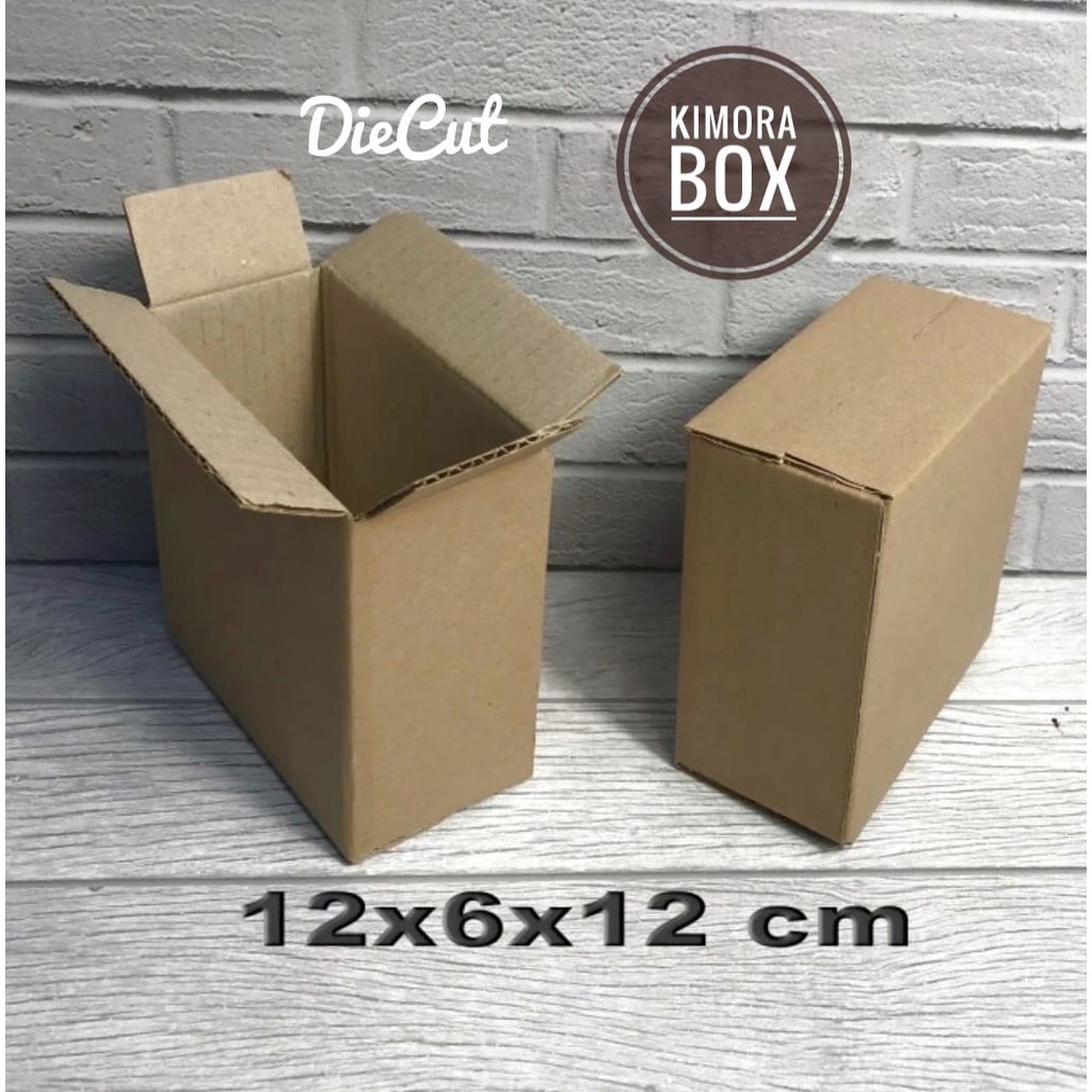 

Kardus karton uk.12x6x12 cm Kotak Box ST untuk packing Souvenir dll