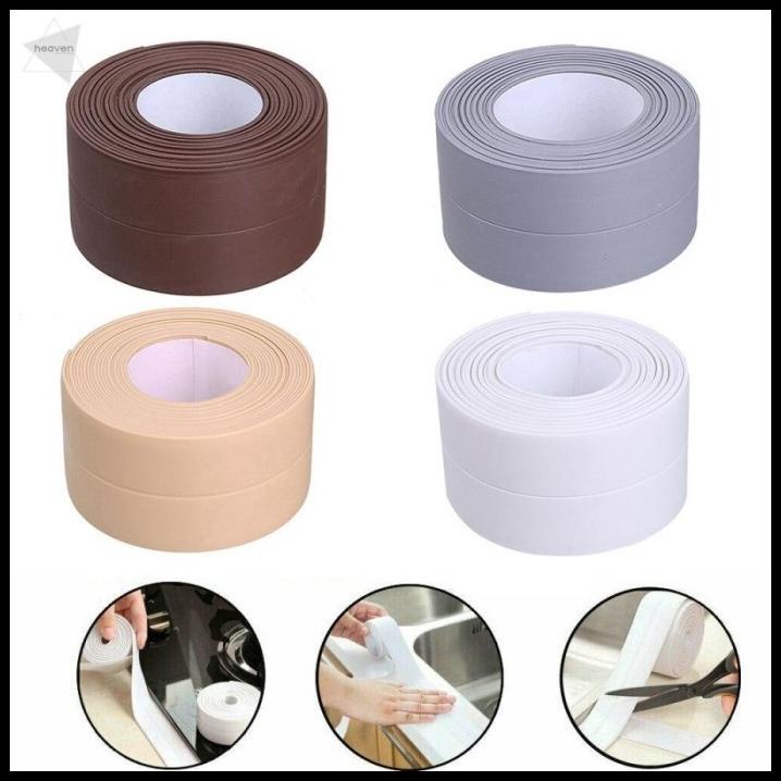 

Hc Bath Wall Sealing Strip Waterproof Self Adhesive Kitchen Caulk Tape