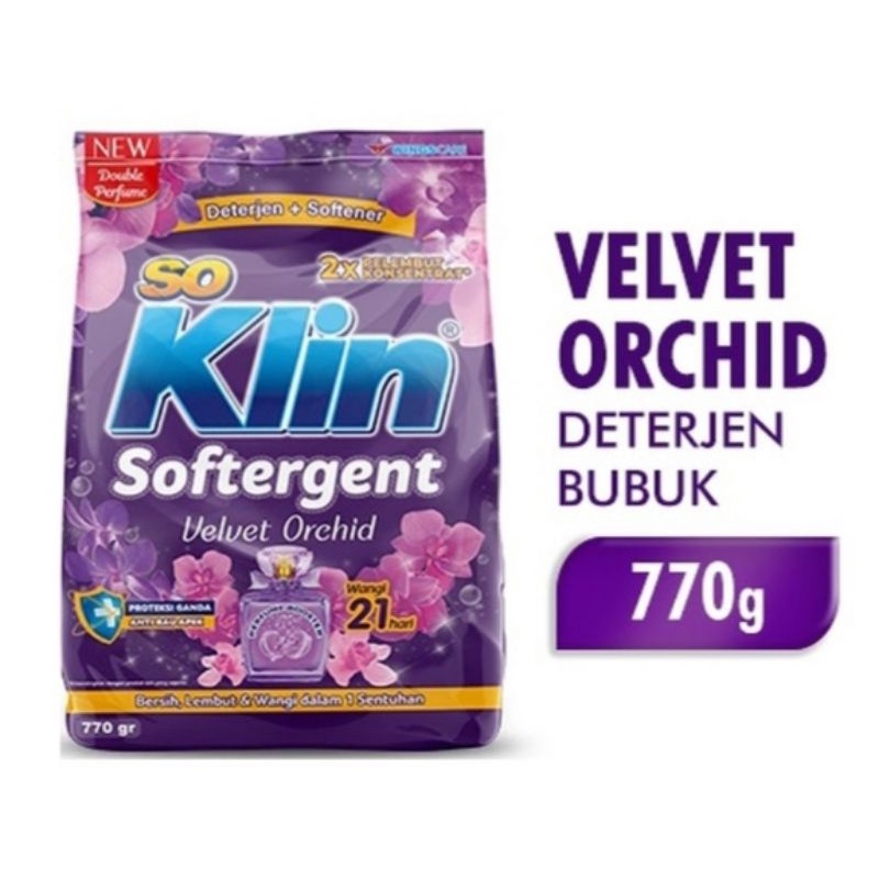 Soklin So Klin deterjen bubuk 770g