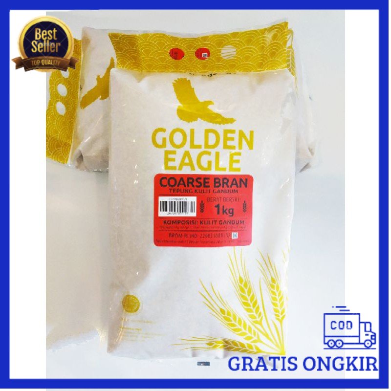 

GOLDEN EAGLE TEPUNG KULIT GANDUM 1KG -Terlengkap-Termurah-Berkualitas
