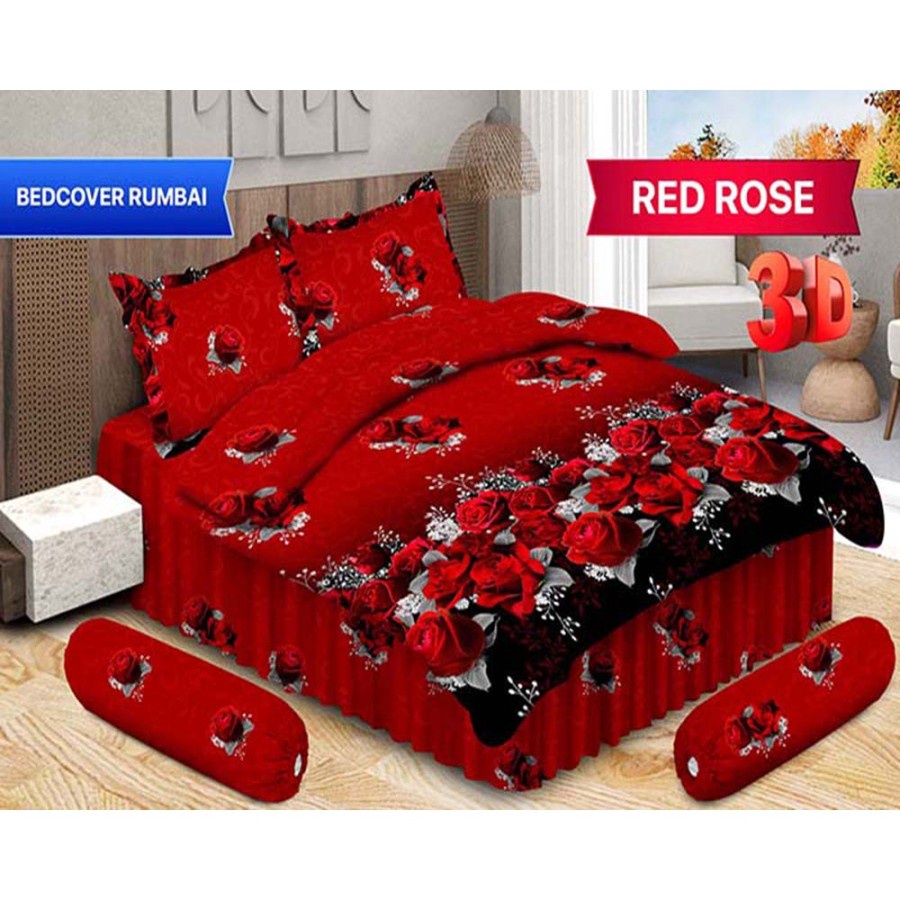 Bedcover Bed Cover Bonita Rumbai 180x200/Bed Cover Bonita Rempel 180x200/Bonita Bedcover Murah