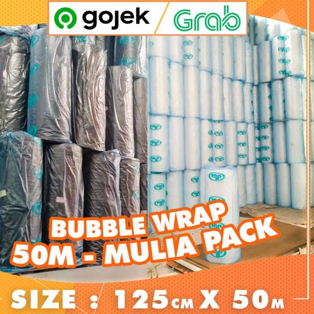 

BUBBLE WRAP ROLL 50 METER HITAM PUTIH BUBLE WRAP MULIAPACK - MP Biru - Hitam