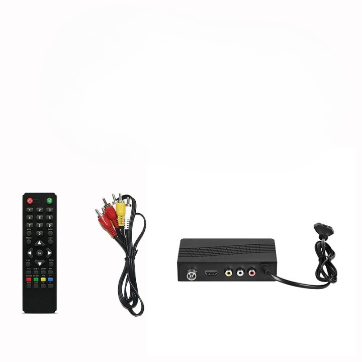 ALAT PENGUBAH TV ANALOG MENJADI TV DIGITAL / Set Top Box TV Digital H.265 1080P DVB-T2 - DZ084 - Black / ALAT TV DIGITAL