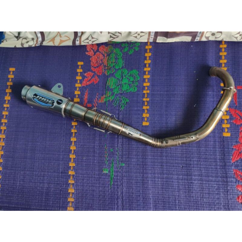 knalpot mx king merk jhoe muffler type short