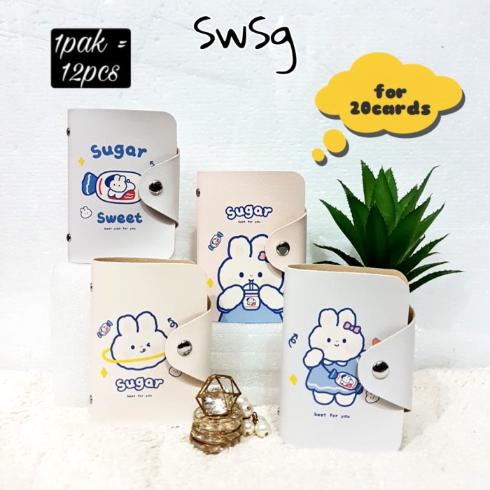 

Tempat kartu card holder bag fashion sugar bunny satuan OLS76