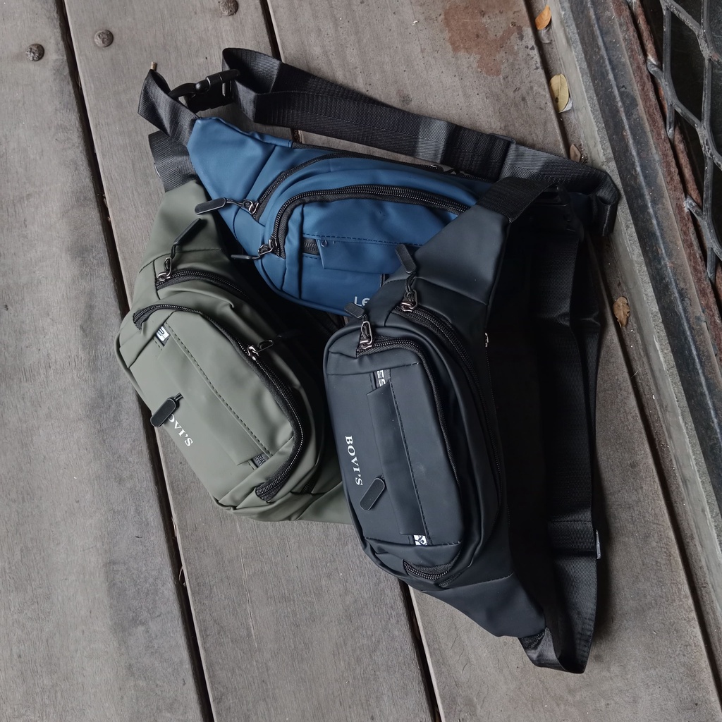 tas converse poter yoshida selempang slempang shoulder bag kecil army hp anti air pria cowok