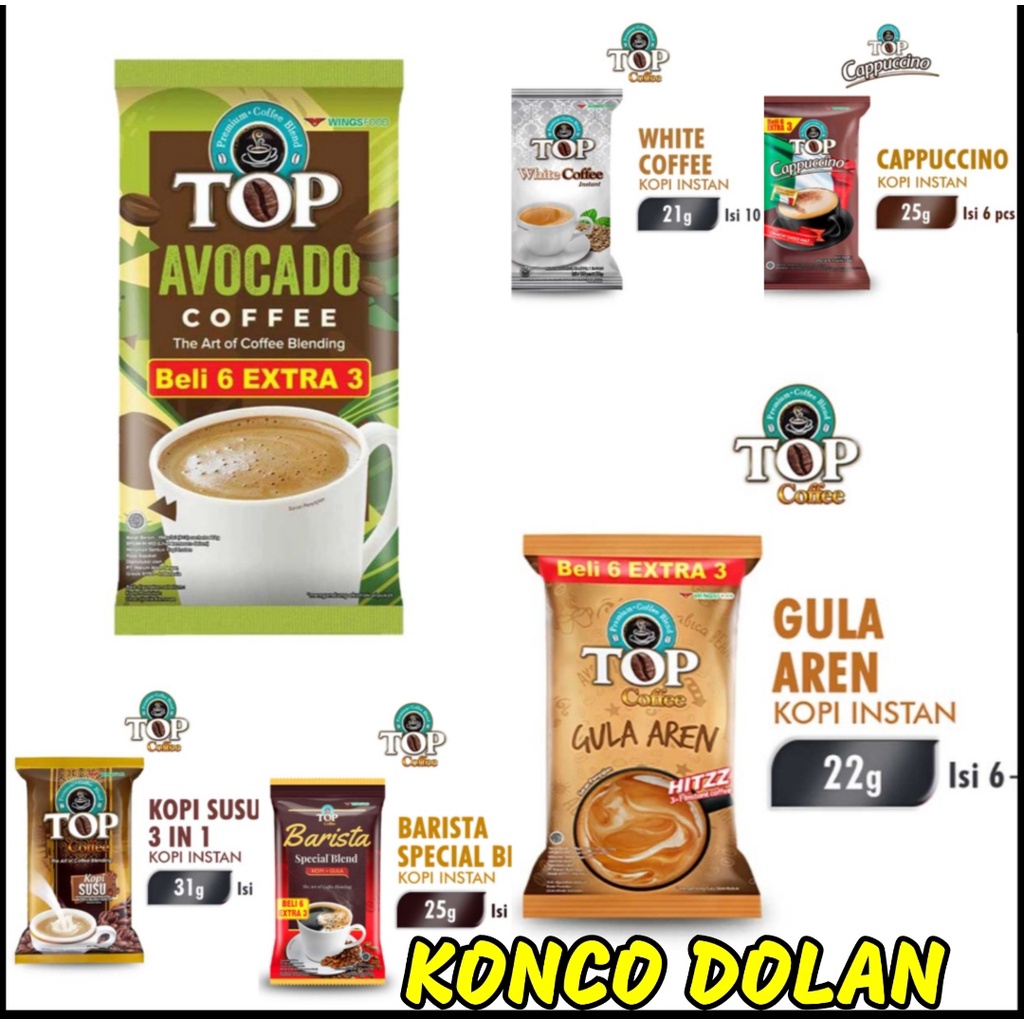 

TOP COFFEE INSTAN 25G - 31G