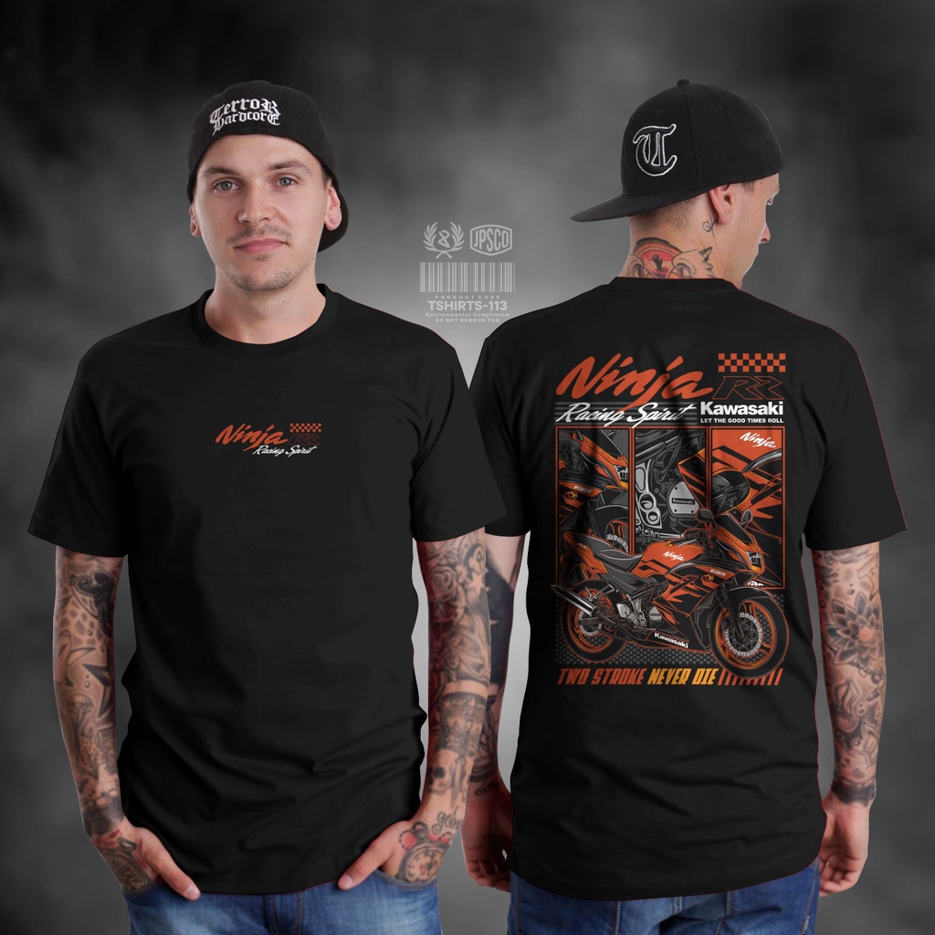 KAOS NINJA RR 2 TAK KAOS NINJA SS BAJU KAWASAKI NINJA RR