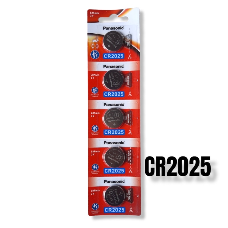 BATERAI PANASONIC CR2025 ORIGINAL LITHIUM BATTERY 3V CR 2025