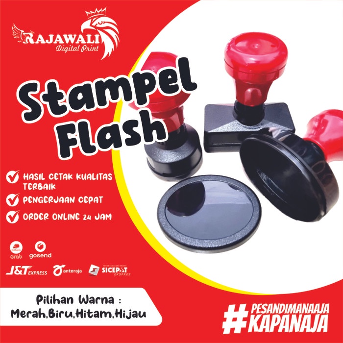 

Stampel Otomatis 1 Warna Design Custom Sesuai Selera