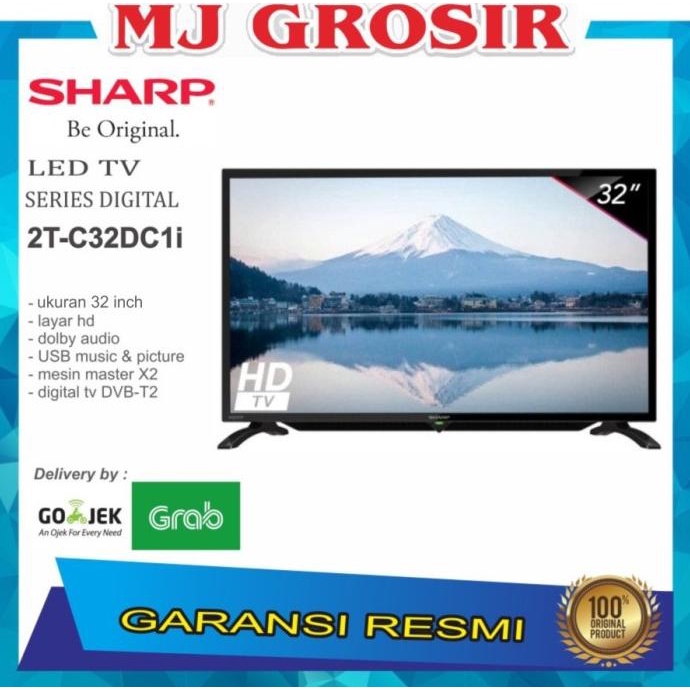 PROMO LED TV SHARP 32" 2T-C 32BA1 32 INCH USB HDMI