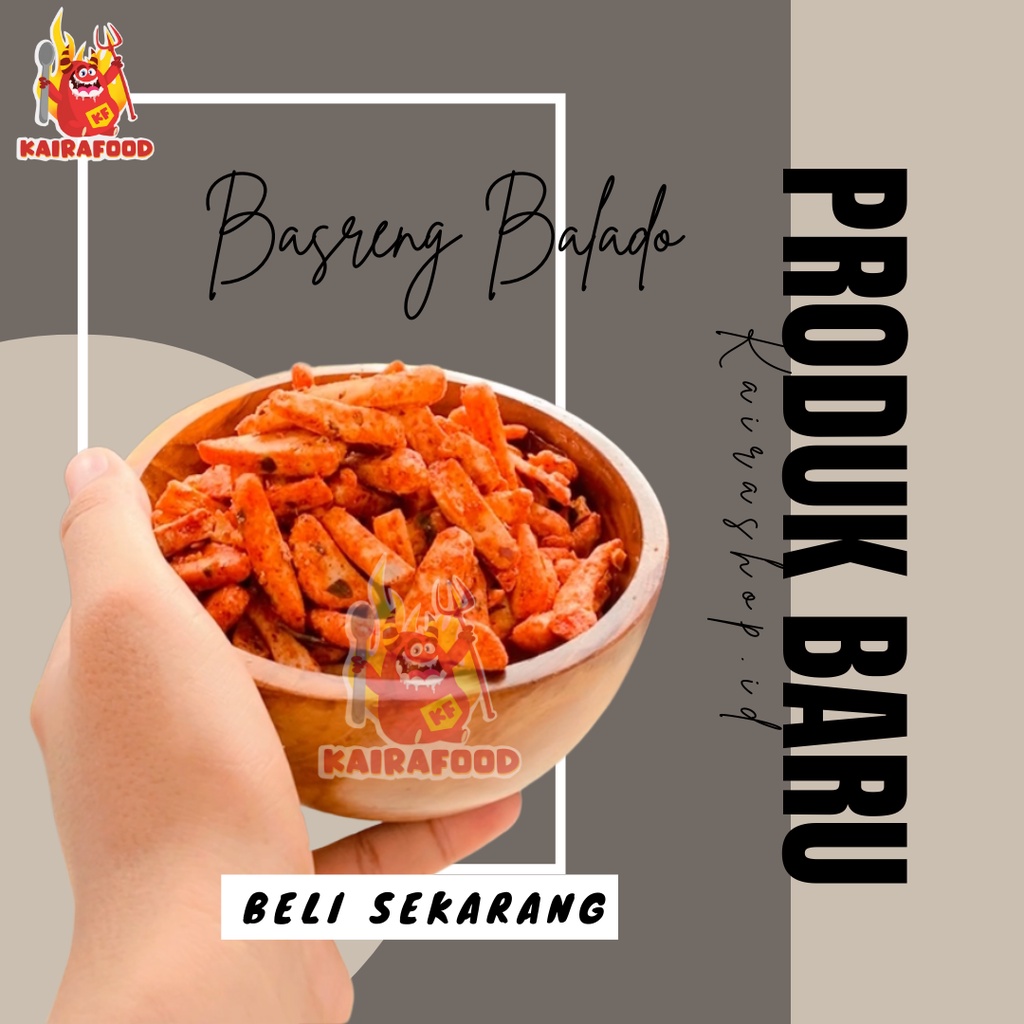 1KG BASRENG SULTAN PEDAS DAUN JERUK