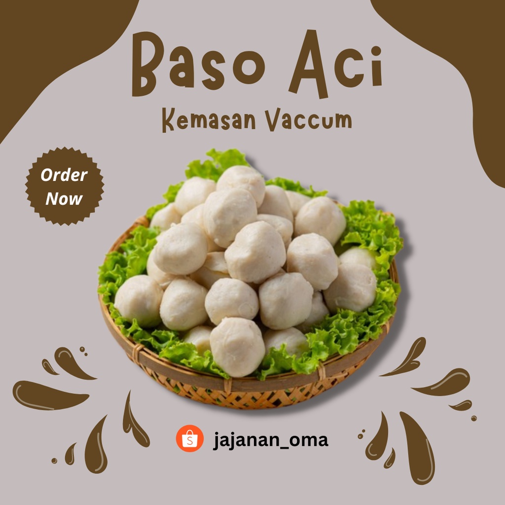 

Baso Aci Aja Isi 11 Boci Kemasan Vacuum