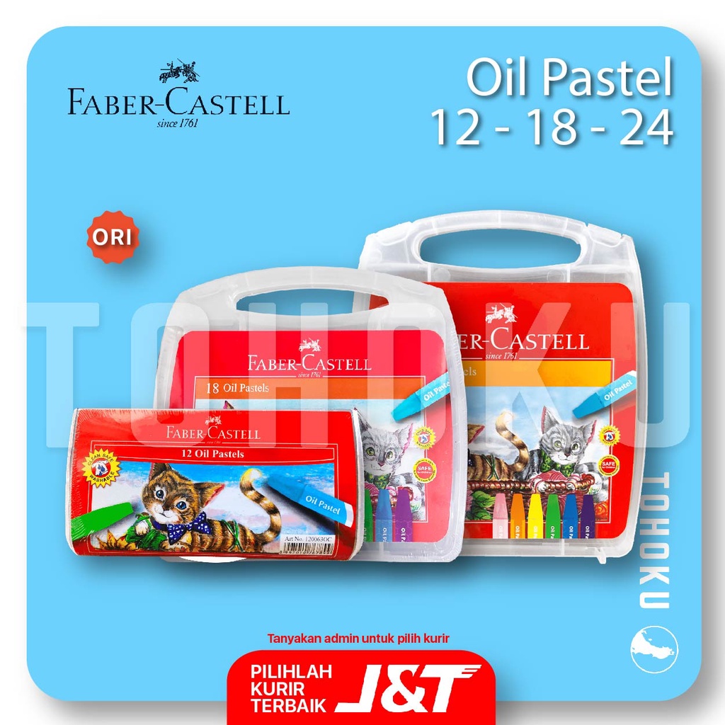 

Faber-Castell ECO Oil Pastel Set 12-18-24