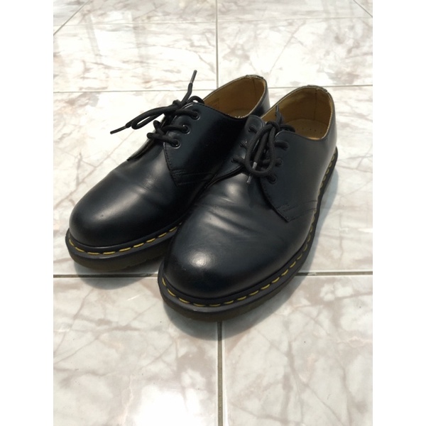 Sepatu Docmart Bekas Dr Martens 1461 Black Smooth