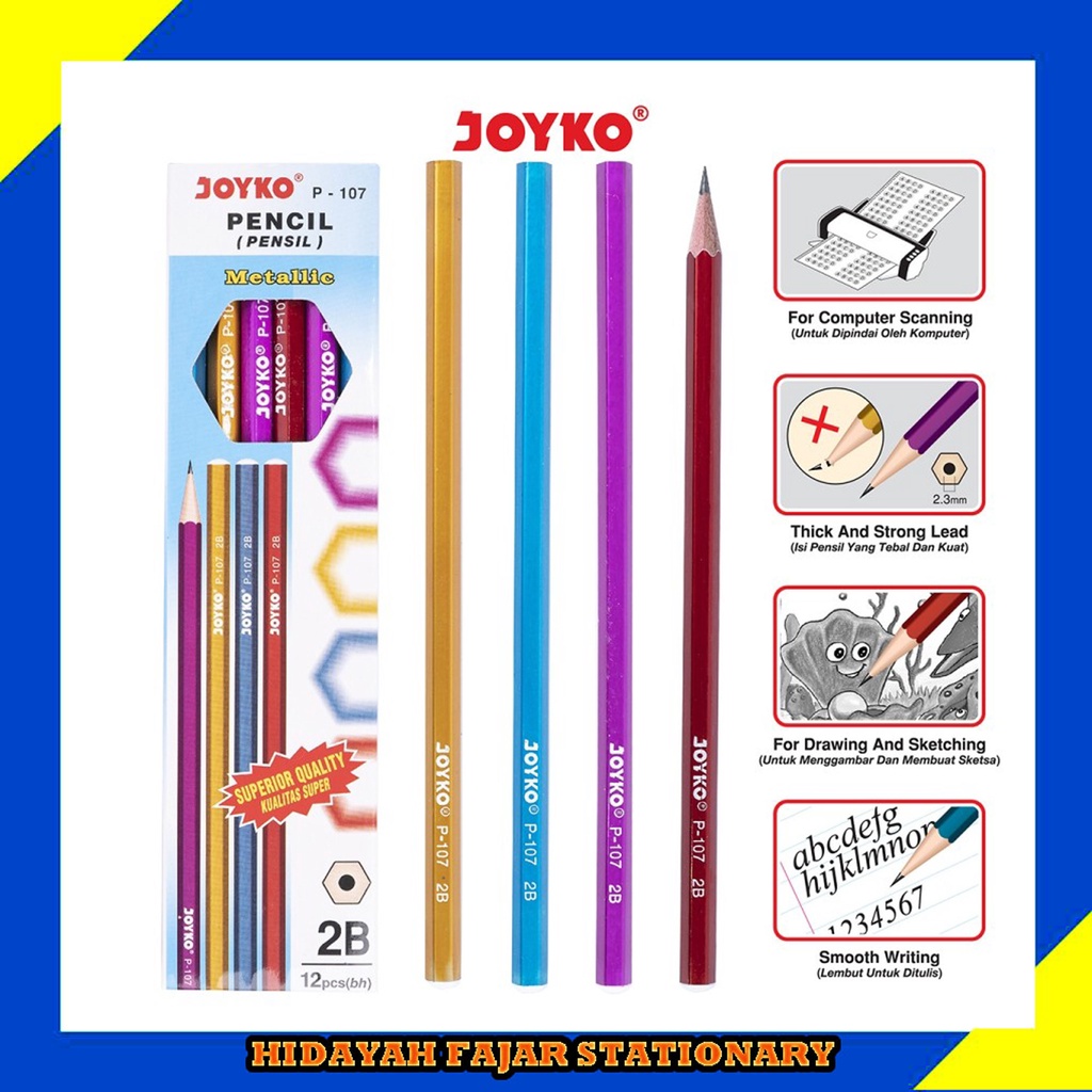 

Pensil 2b / Pensil Joyko P - 107