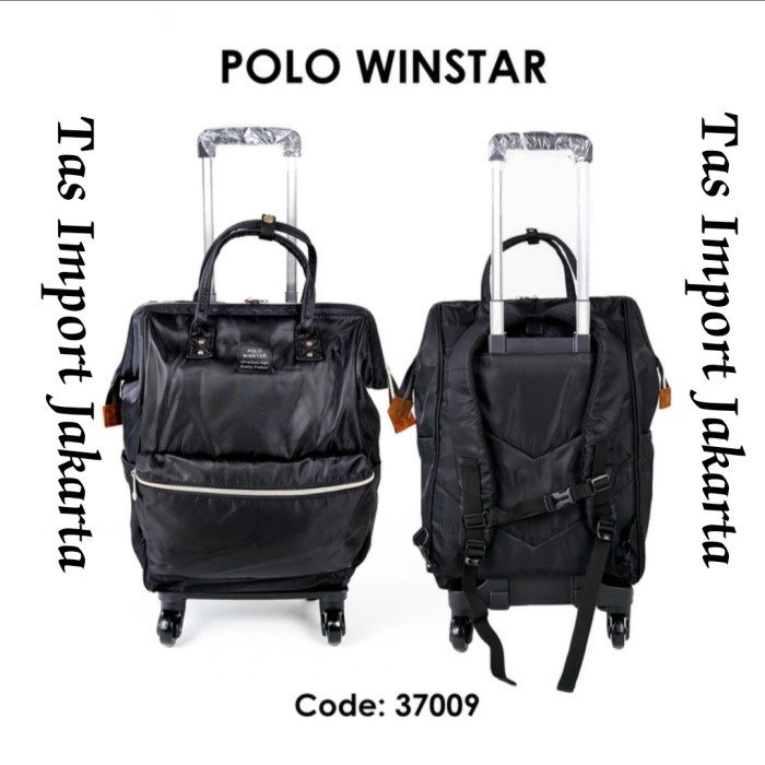 Tas Koper Tas Trolley Import Ransel Anello Polo Winstar , Trolley Bisa Lepas