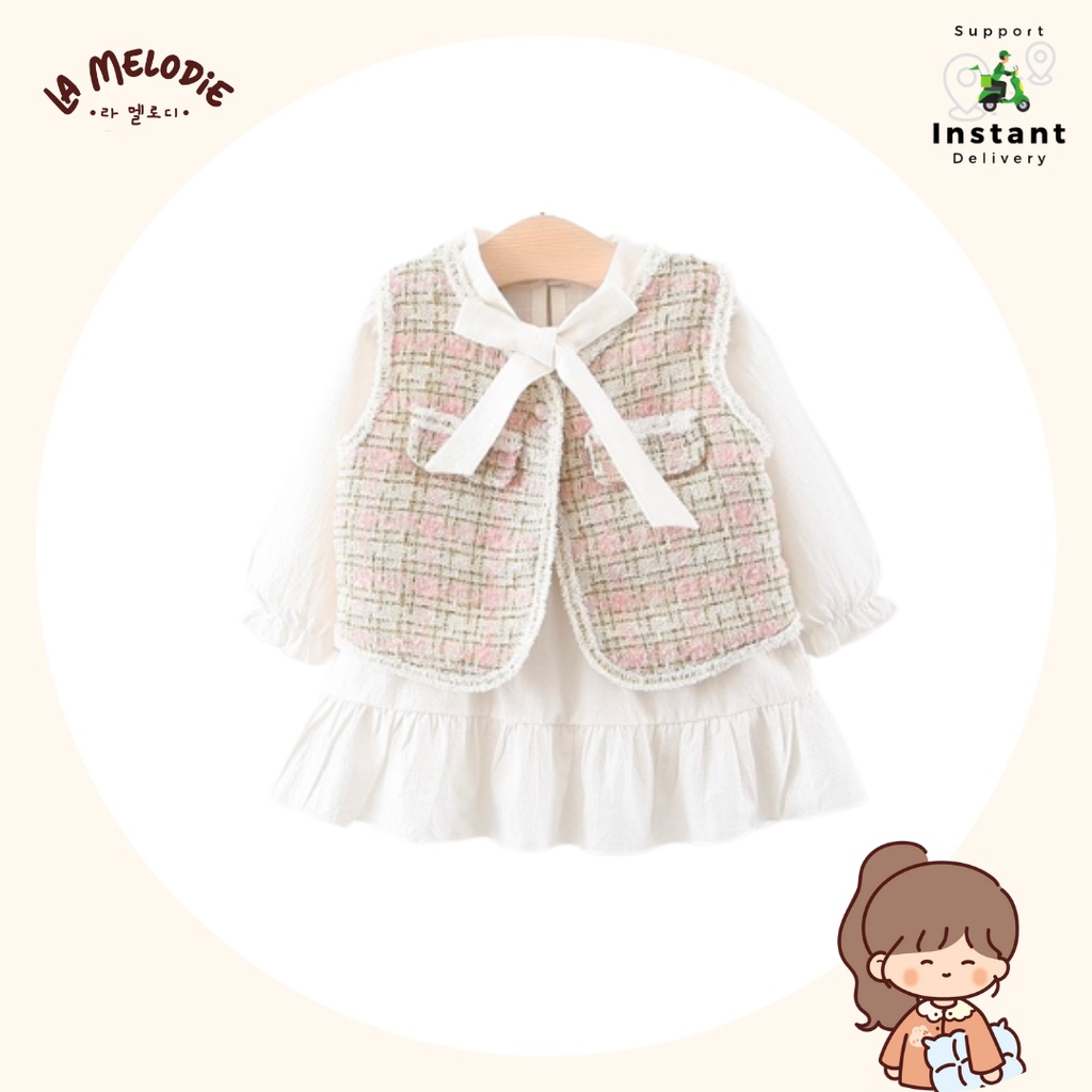 La Melodie Toddler Dress Miss Chloe [B19] Umur : 1-2 tahun