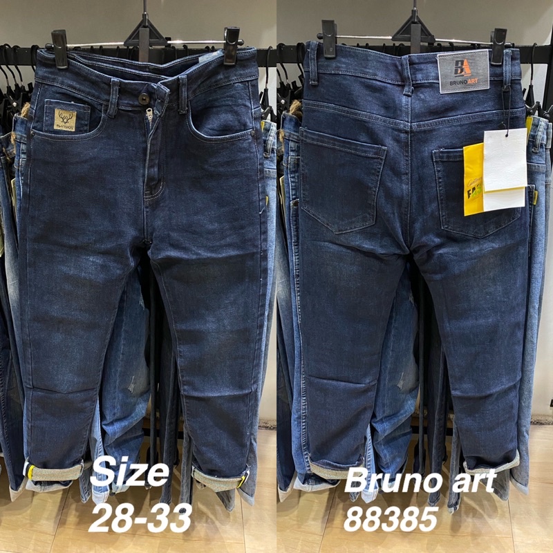 Celana jeans panjang bruno art