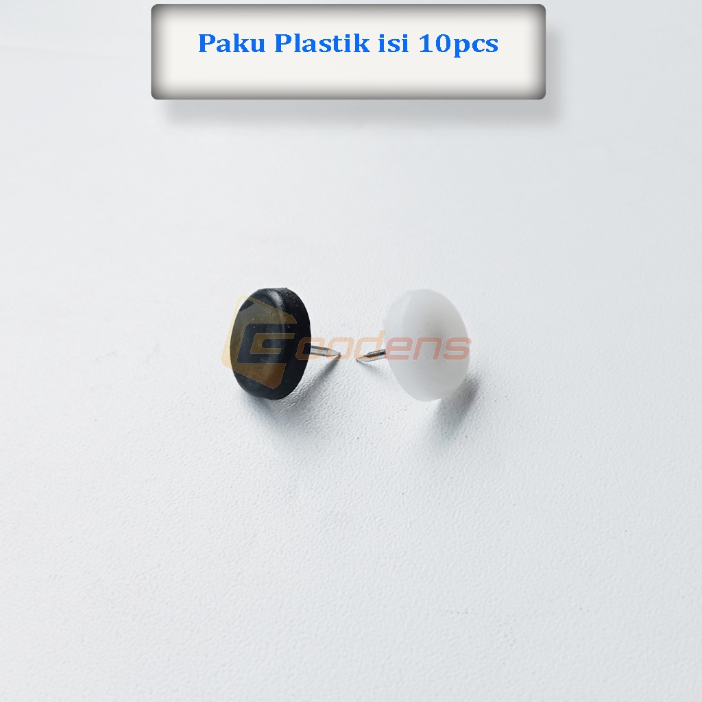 Paku Plastik Kaki Kursi Paku Rotan isi 10pcs