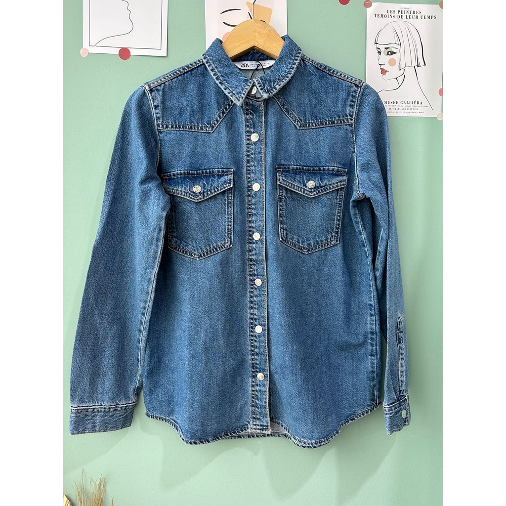 Zr denim shirt/jacket