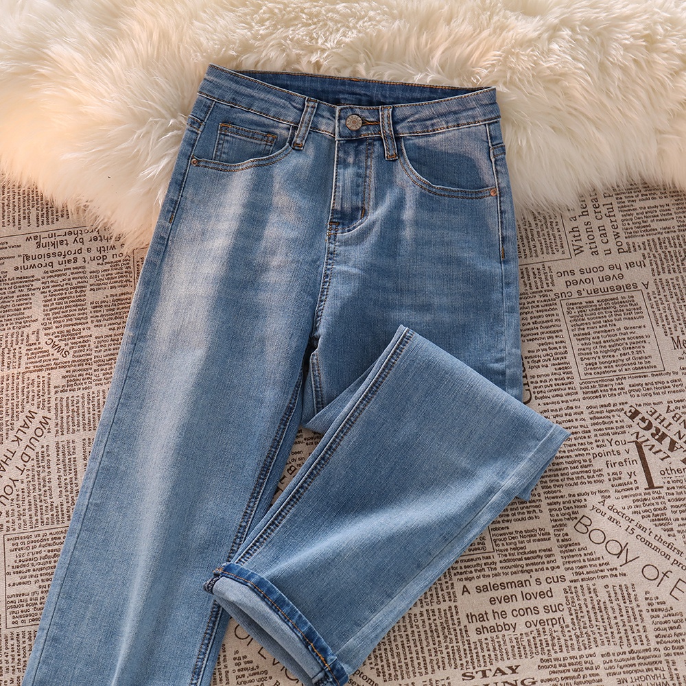 Melar Denim Highwaist Lurus Jeans Wanita Skinny Jeans