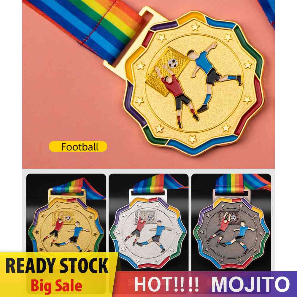 Medali Permainan Sepak Bola Warna Goldsilverbronze Untuk Suvenirhadiah