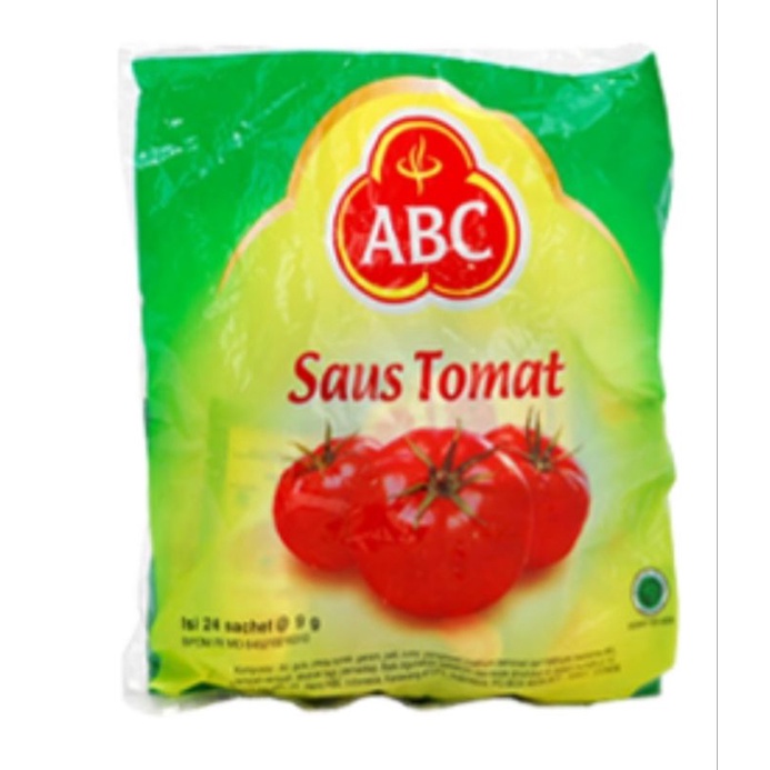 

ABC SAUS TOMAT 9ml isi ( 1pax = 22pcs )