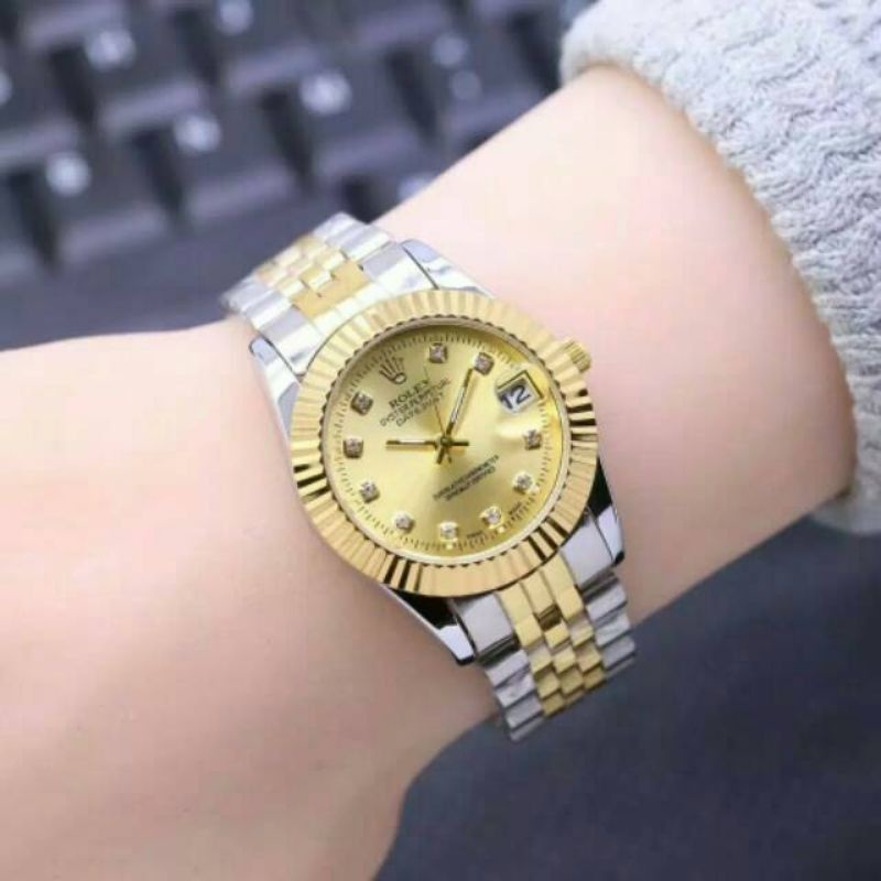 Jam Tangan Wanita Kecil | Fhasion Wanita Rolx Rantai/Harga set