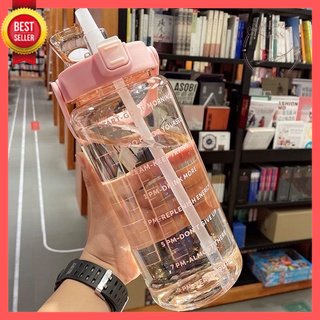 GOS - E103-  Botol Penanda waktu TRANSPARAN 2 LITER- Botol 2 Liter TRANSPARAN BENING