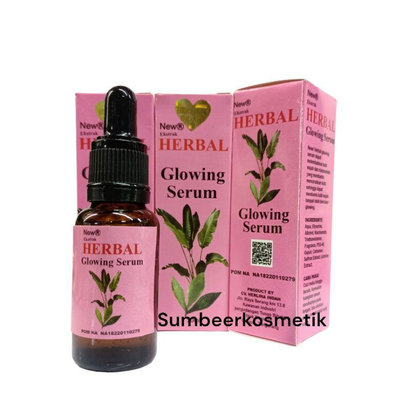 NEW Serum Herbal Plus Glowing by Herlina Indah BPOM