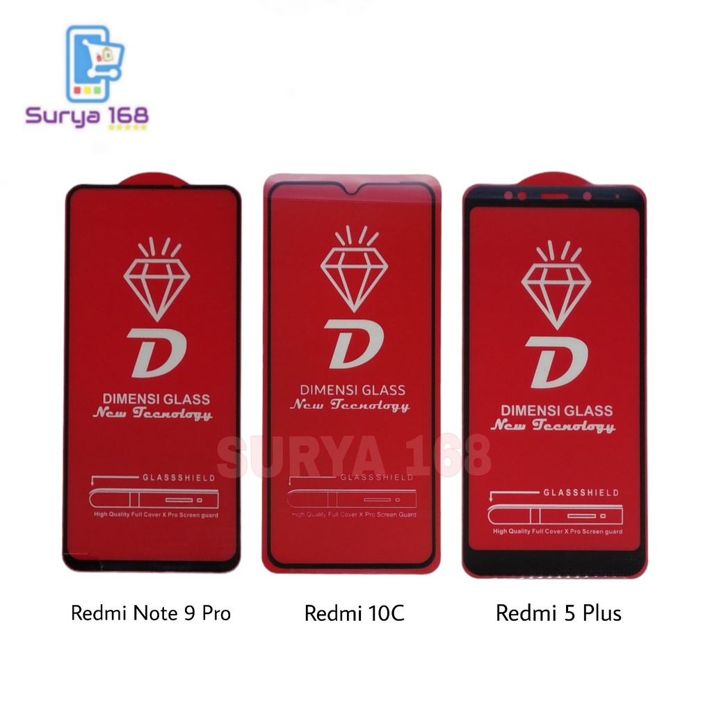 TEMPRED GLASS TEMPEREDGLASS  ANTI GORES PELINDUNG LAYAR TEMPREDGLASS TEMPERED GLASS DIMENSI FULL XIAOMI REDMI 4A 4X 5 5 PLUS 5A 6A 7A 8 8A 9 9A 9C 10 10A 10C S2